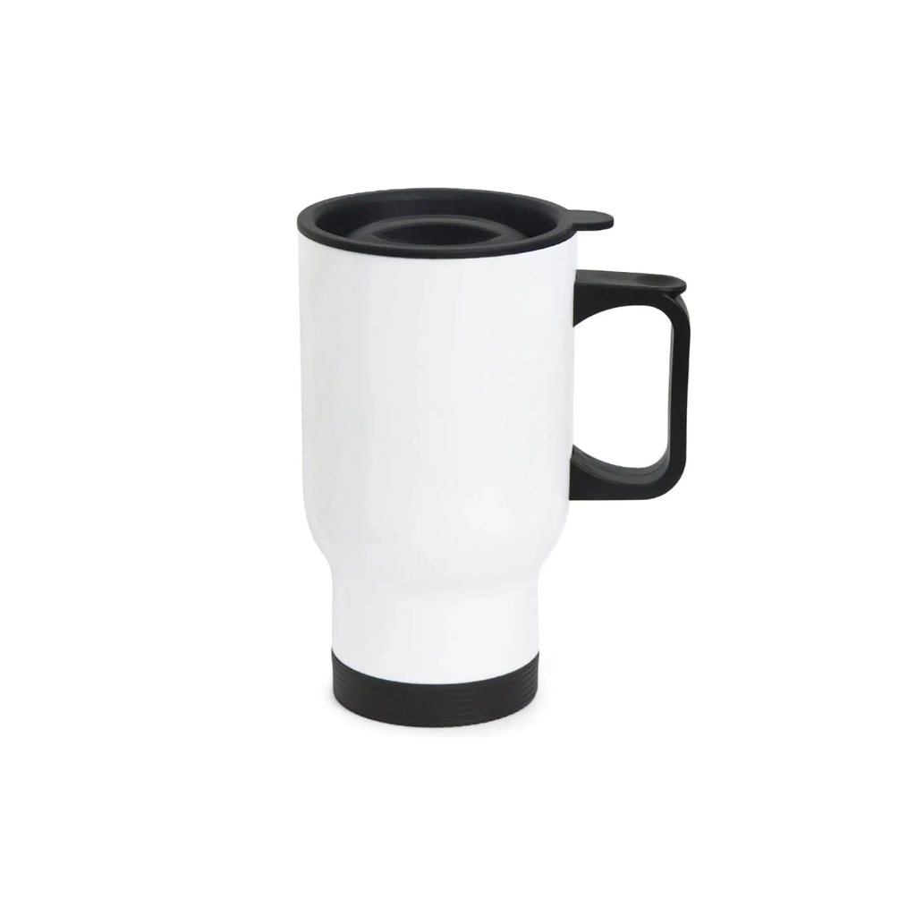Copo Termico Inox Viagem 475ml C/tampa Branco P/sublimacao