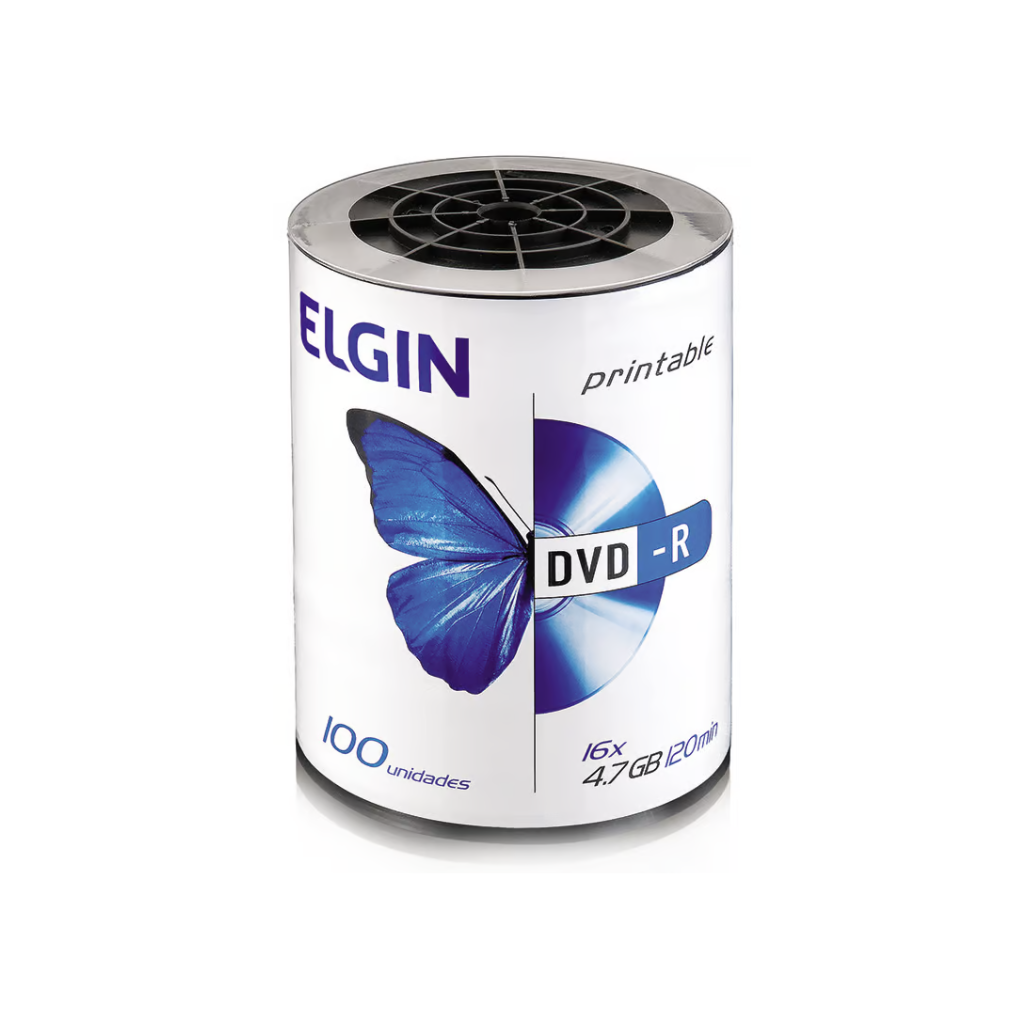 Dvd-r Bulk 100un Printable