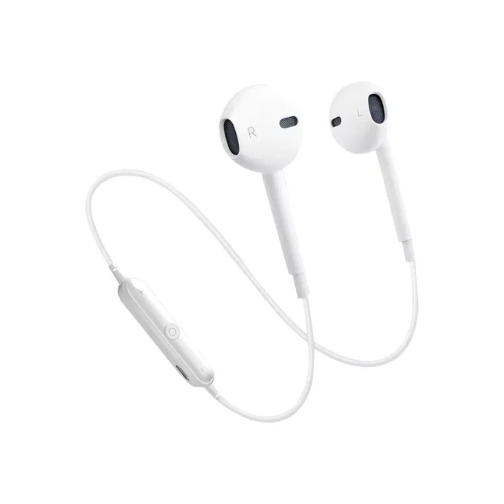 Fone Bluetooth Auricular Esportivo Branco