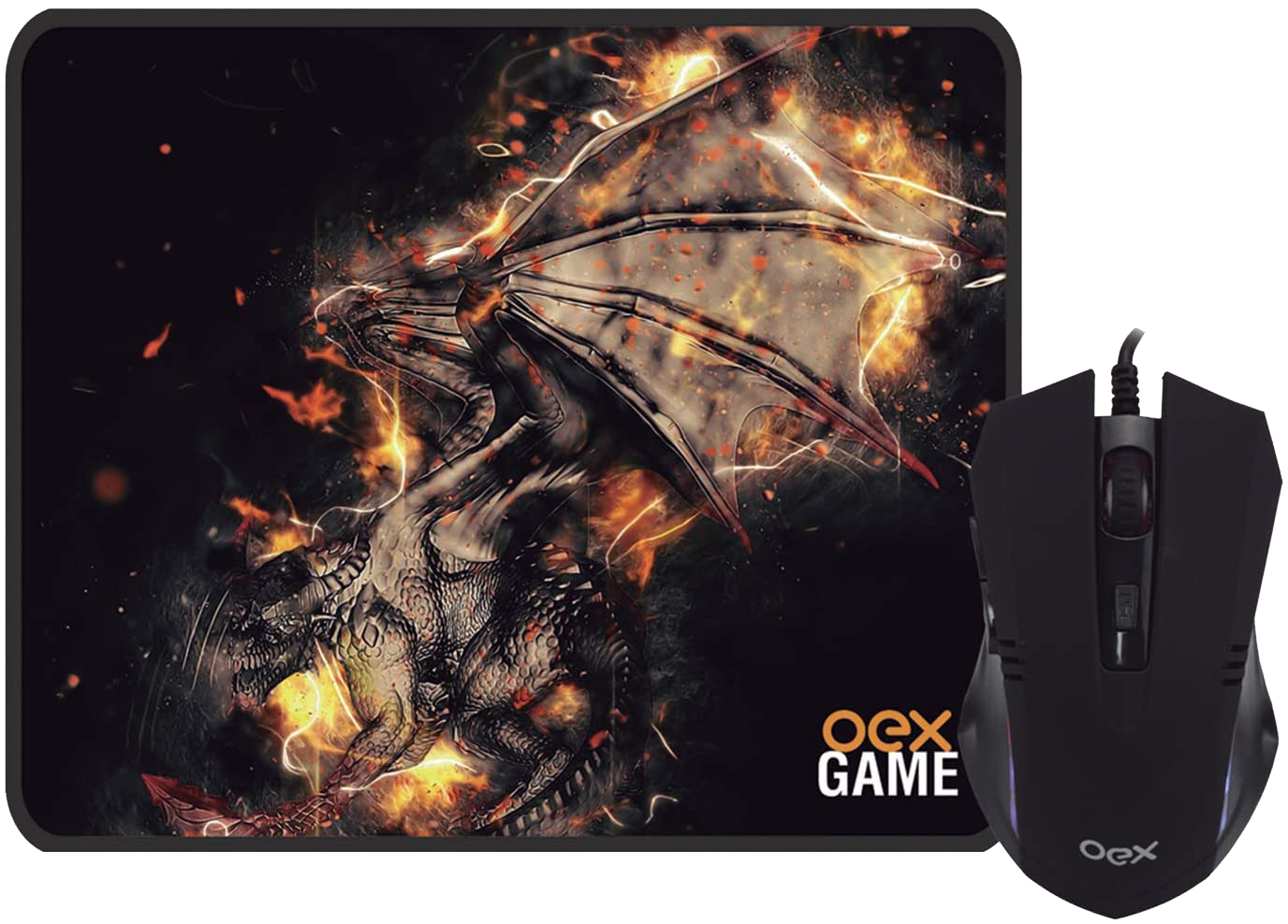 Kit Mouse + Mousepad Combo Arena Mc102
