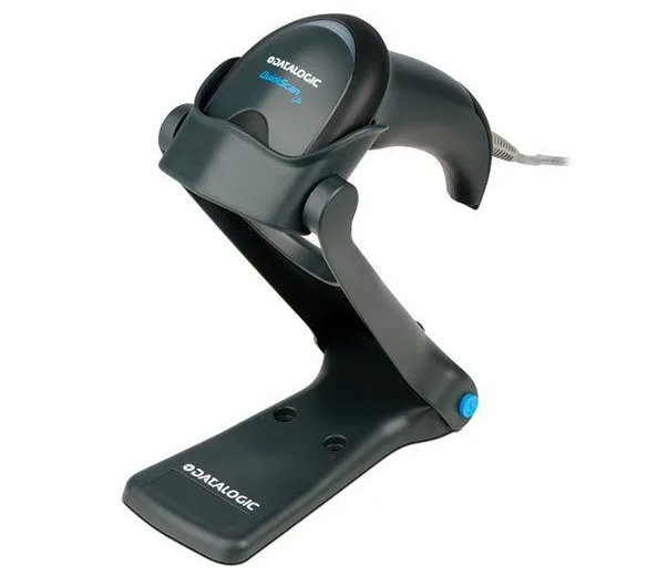 Leitor Código de Barras 2d Qw2400 Preto Usb C/ Suporte Datalogic