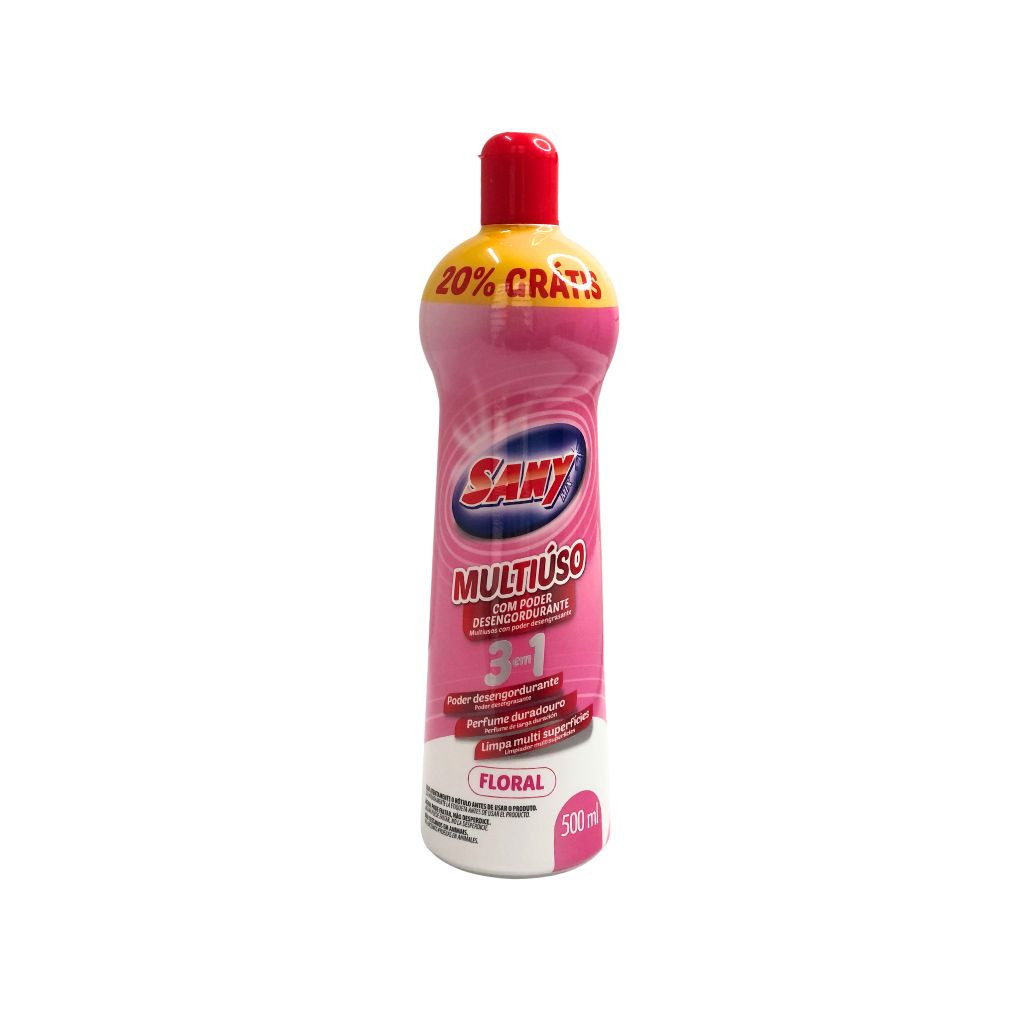 Limpador Multiuso 3 em 1 Floral 500ml