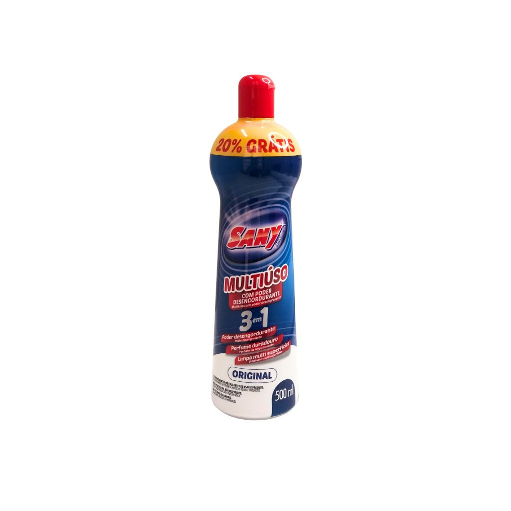LIMPADOR MULTIUSO 3 EM 1 ORIGINAL 500ML - SANY 50012001-024
