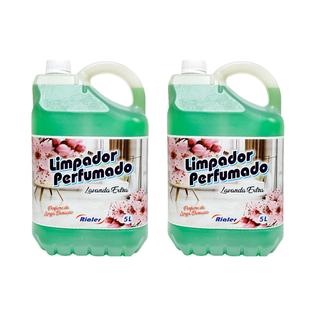 2 Und Limpador Perfumado Lavanda Extra 5l - Rialer
