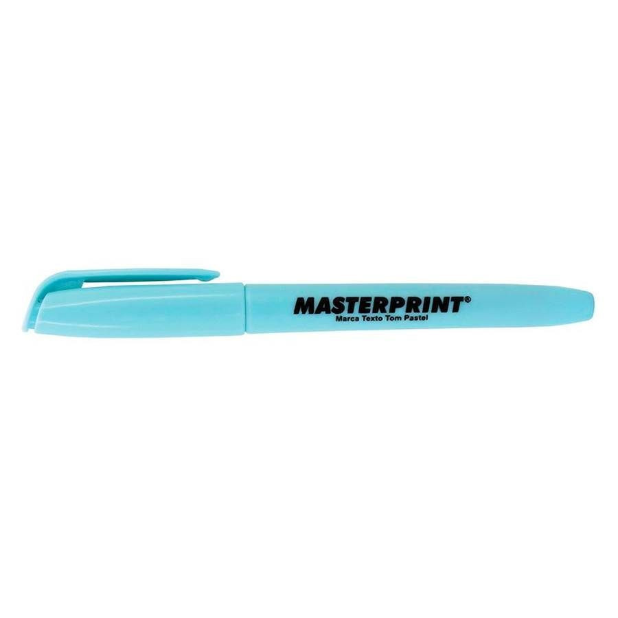 Marca Texto Pastel Azul Mp612 Masterprint