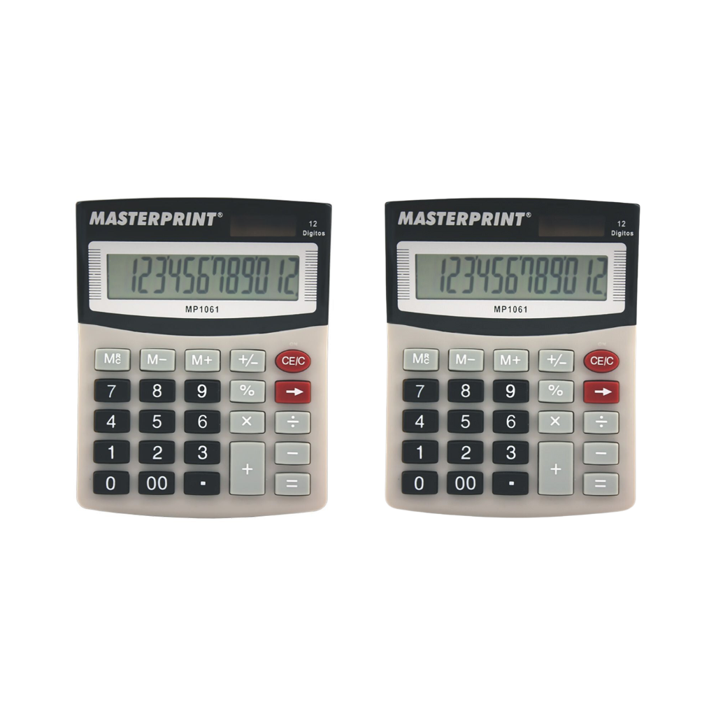 Calculadora 12 Dig. Mp 1061 - 2 Und