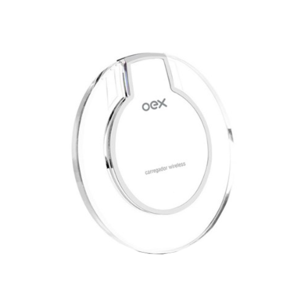 Carregador Wireless P/ Smartphone Moon Bco