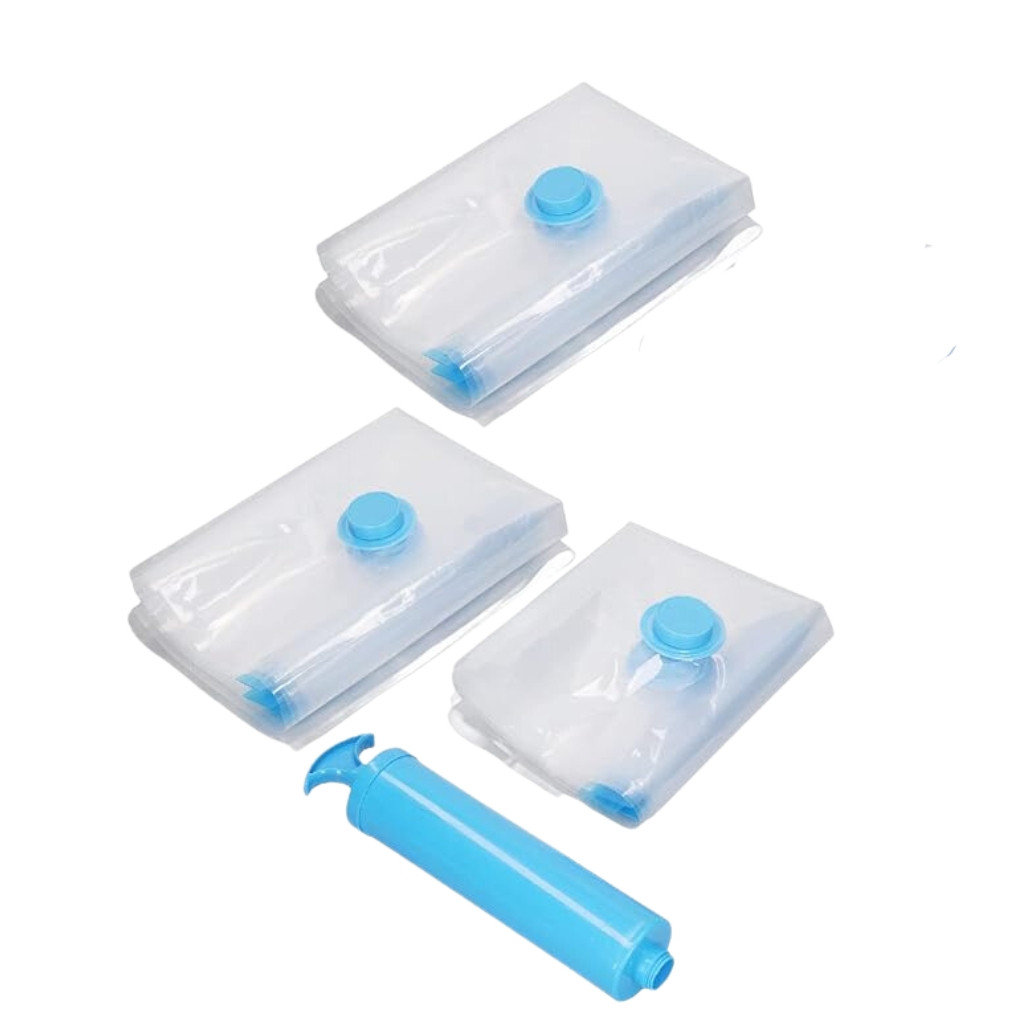 SACO A VÁCUO VAC BAG 80X100CM 3UND C/ BOMBA - B-MAX F969