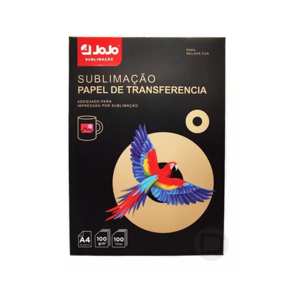 Papel Sublimatico A4 100fls Rosa 100g