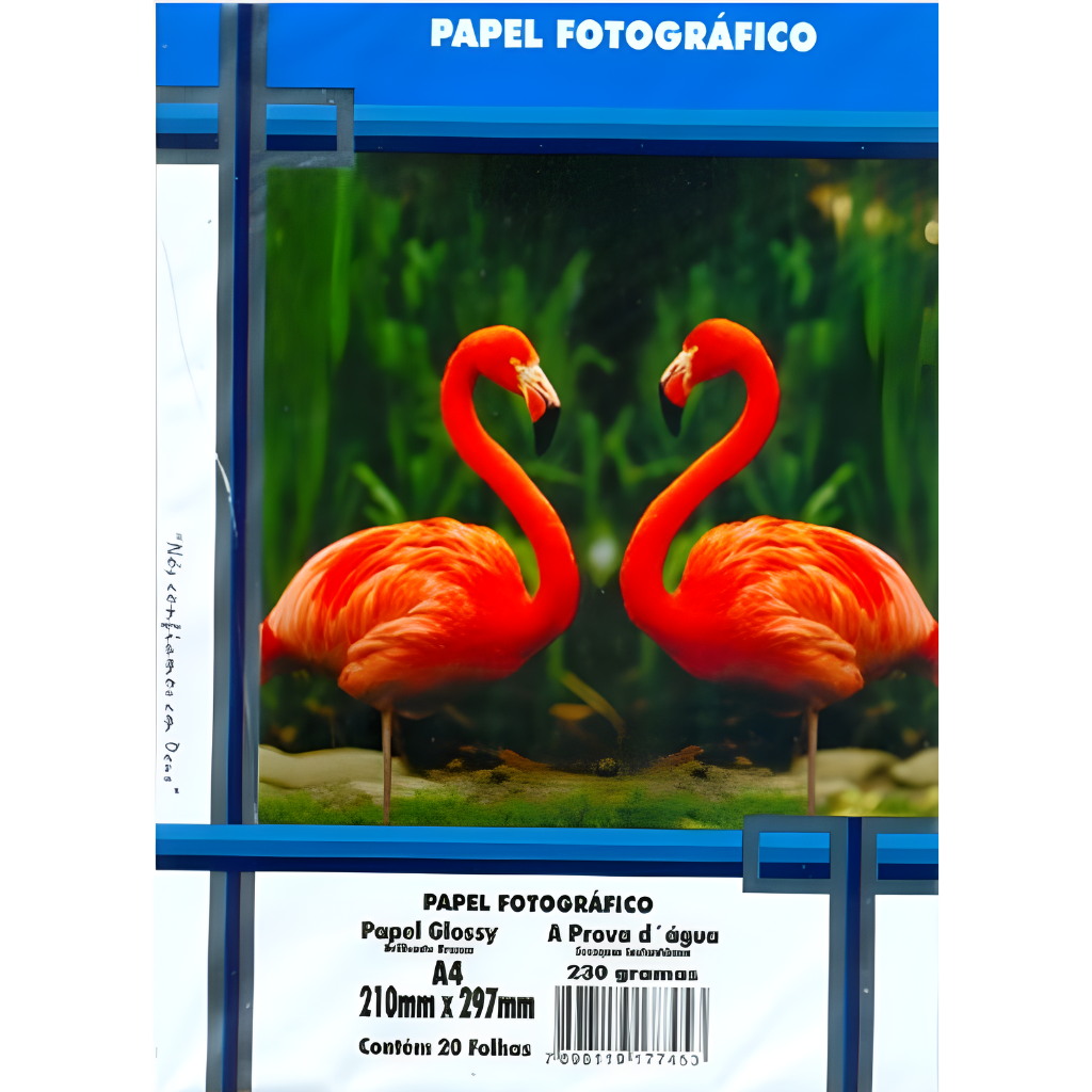 Papel Foto A4 230g 20fls Glossy Masterprint