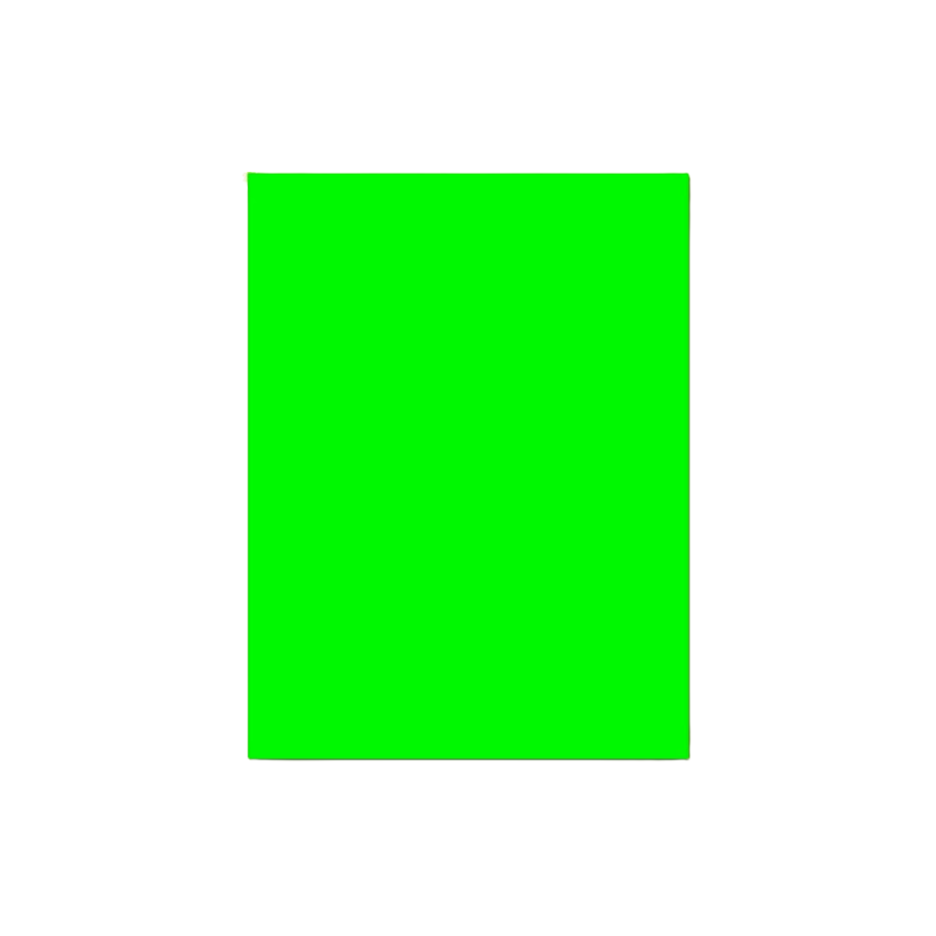 Papel Premium Verde Neon A4 180gr 20fls