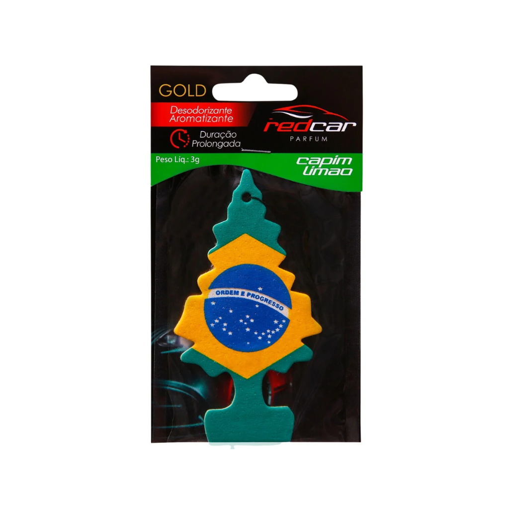 Aromatizante Redcar 3gr Capim Limao