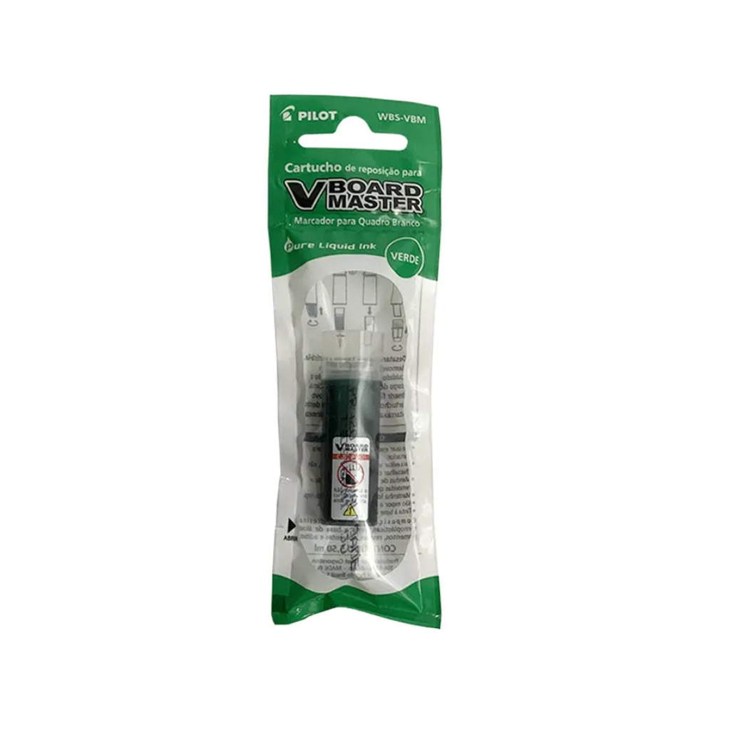 Refil P/ Marc. Quadro Branco Wbs-vbm Verde