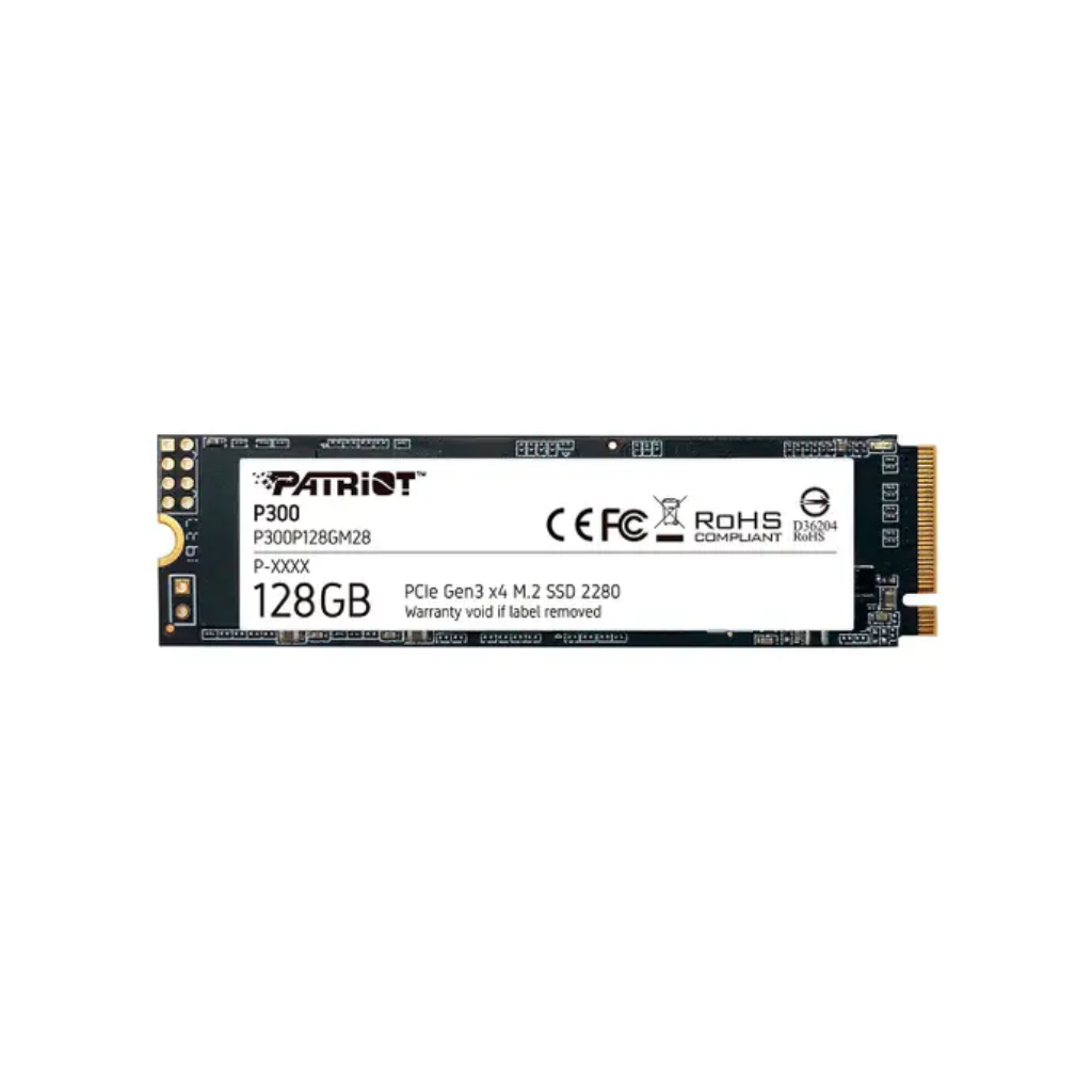 SSD NVME 128GB M.2 2280 P300 PCIE GEN3 X4 - PATRIOT P300P128GM28 