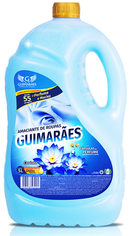 Amaciante de Roupas 5l Carinho Guimarães