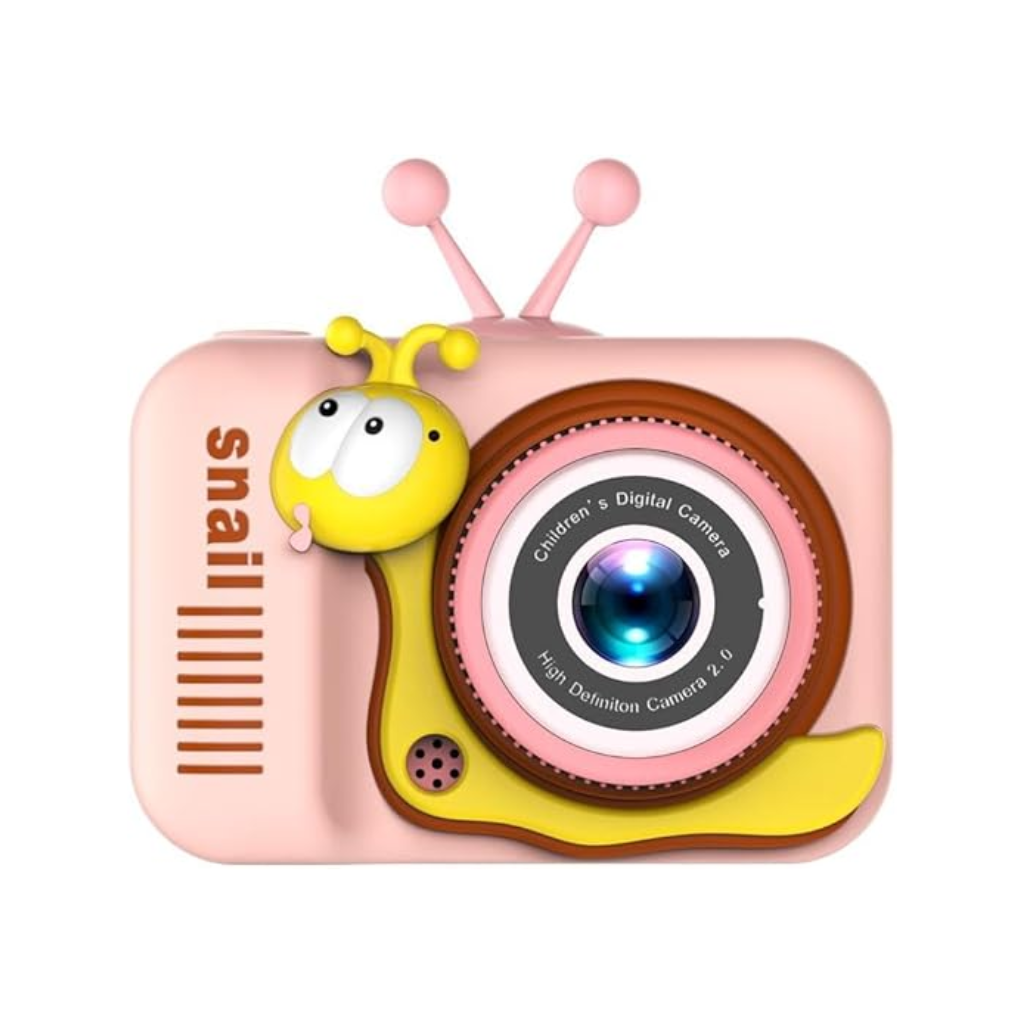 CÂMERA FOTOGRÁFICA DIGITAL INFÁNTIL CARACOL
