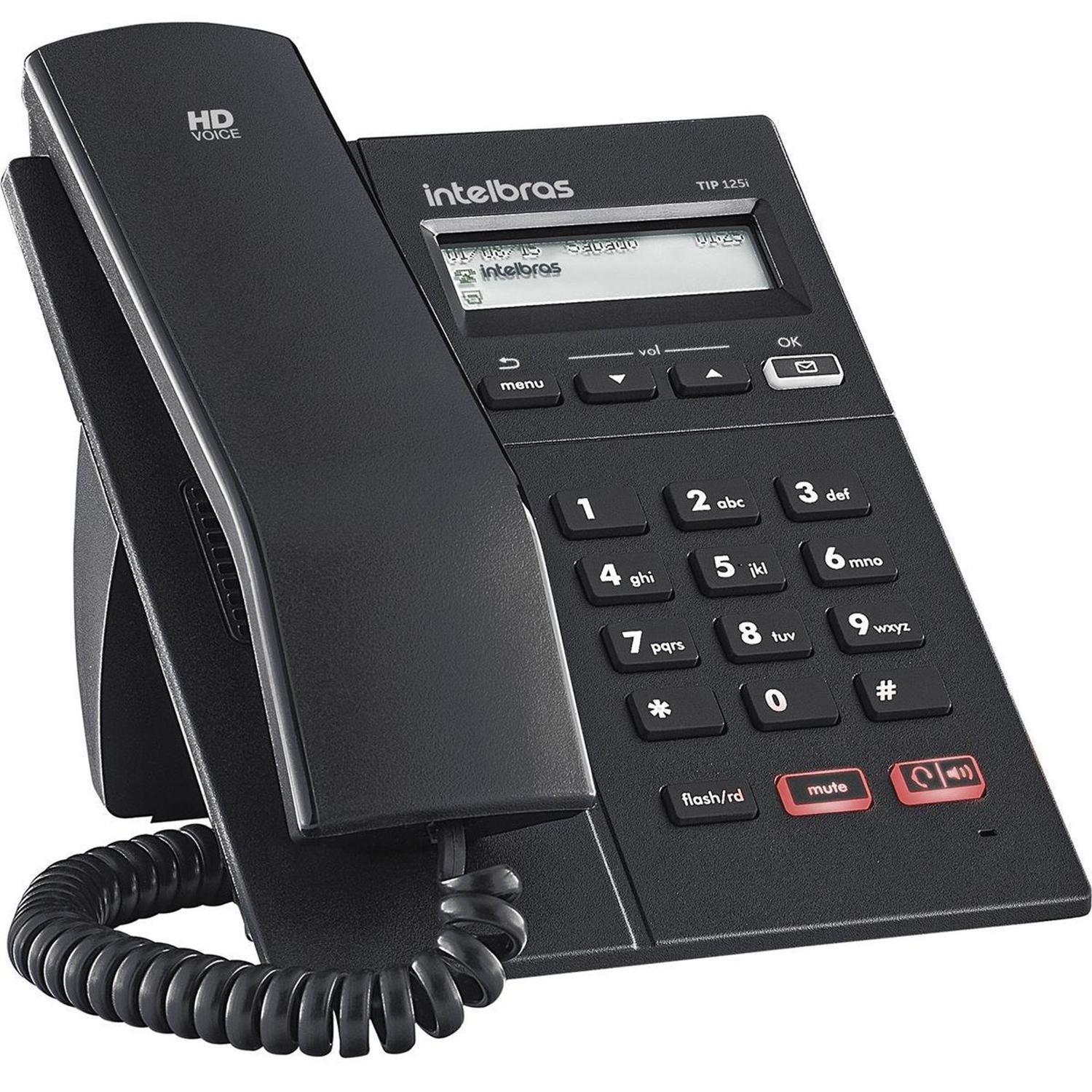 Telefone Ip Tip 125i Intelbras 