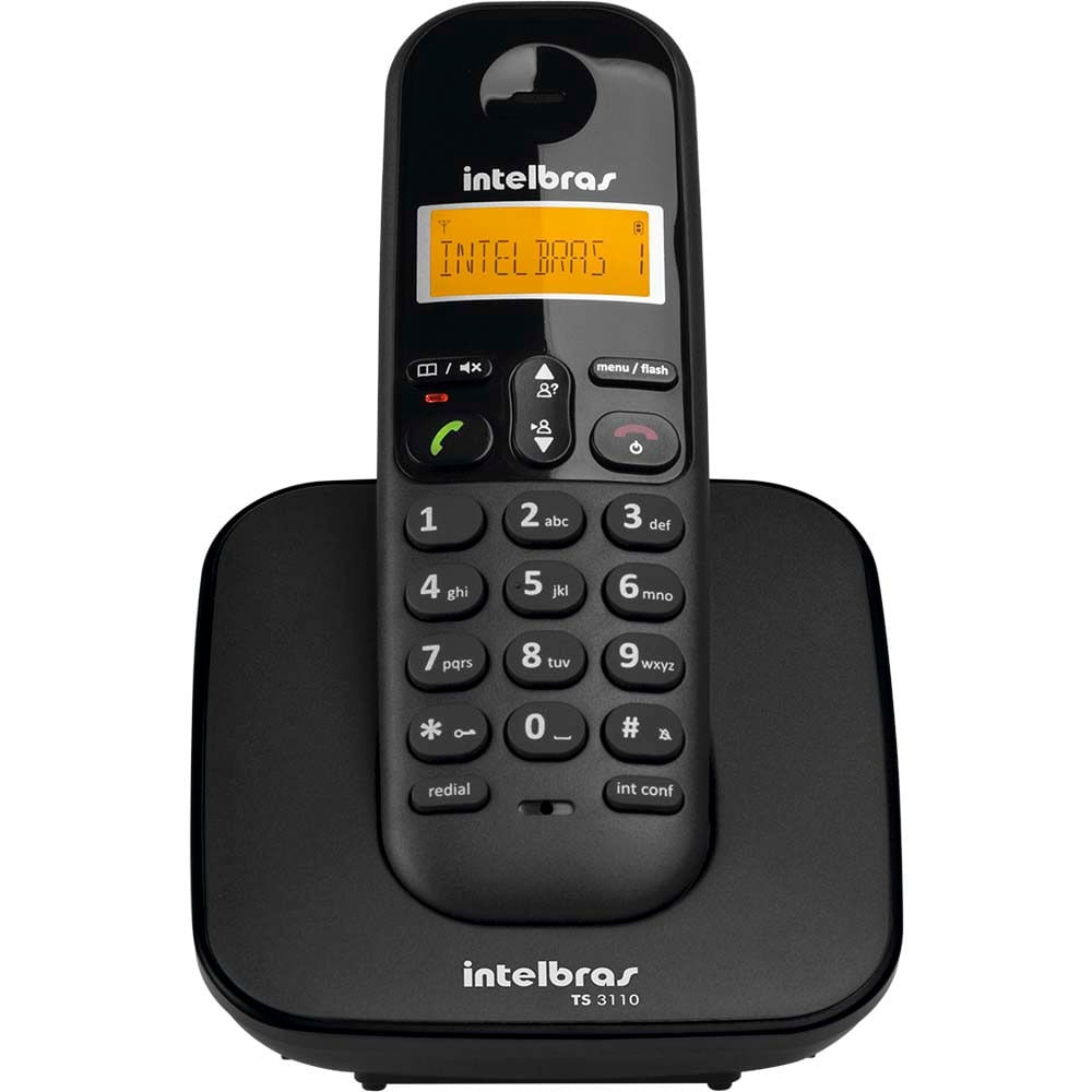 Telefone S Fio Ts3110 C Id Display Iluminado Intelbras