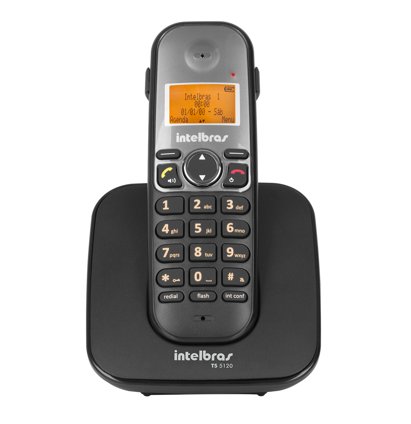 Telefone S Fio Ts5120 Pto Intelbras