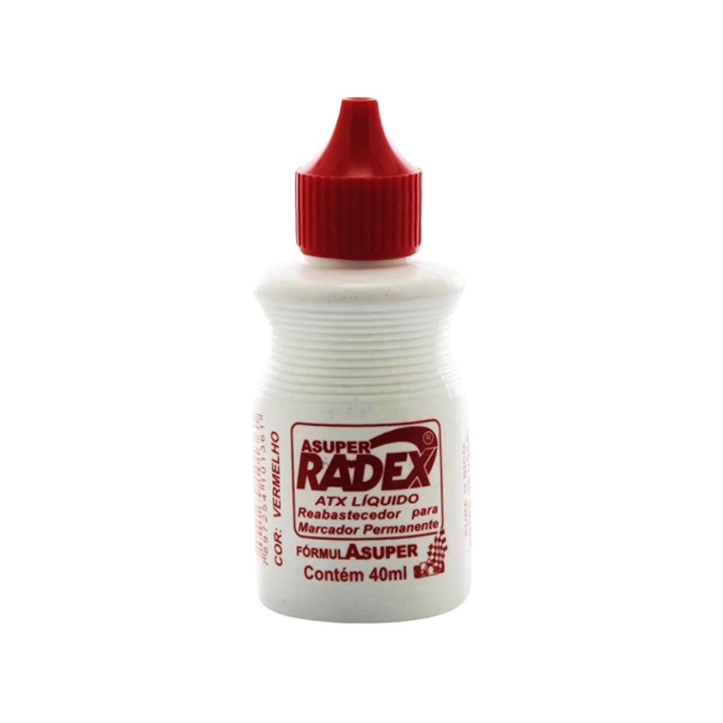TINTA PINCEL ATÔMICO 40ML VERMELHO RADEX 