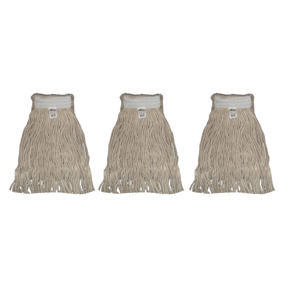 Refil Mopinho Umido Algodão 190g Ponta Cortada - 3 Und