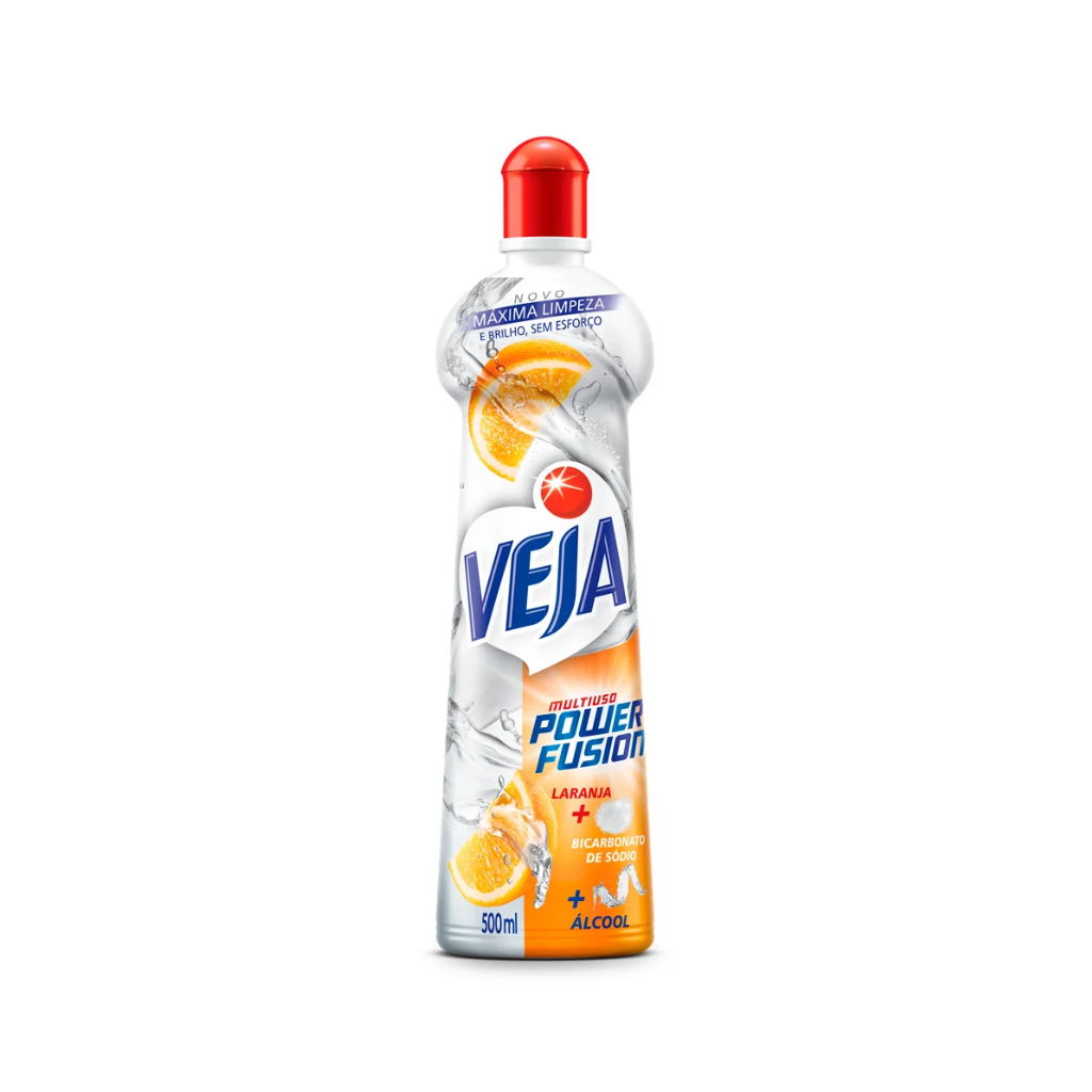 Limpador Multiuso Veja Power Fusion Laranja 500ml 