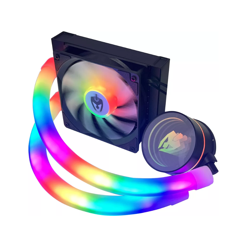 Water Cooler Glacial/eg1210 120mm Led Mangueira Rgb