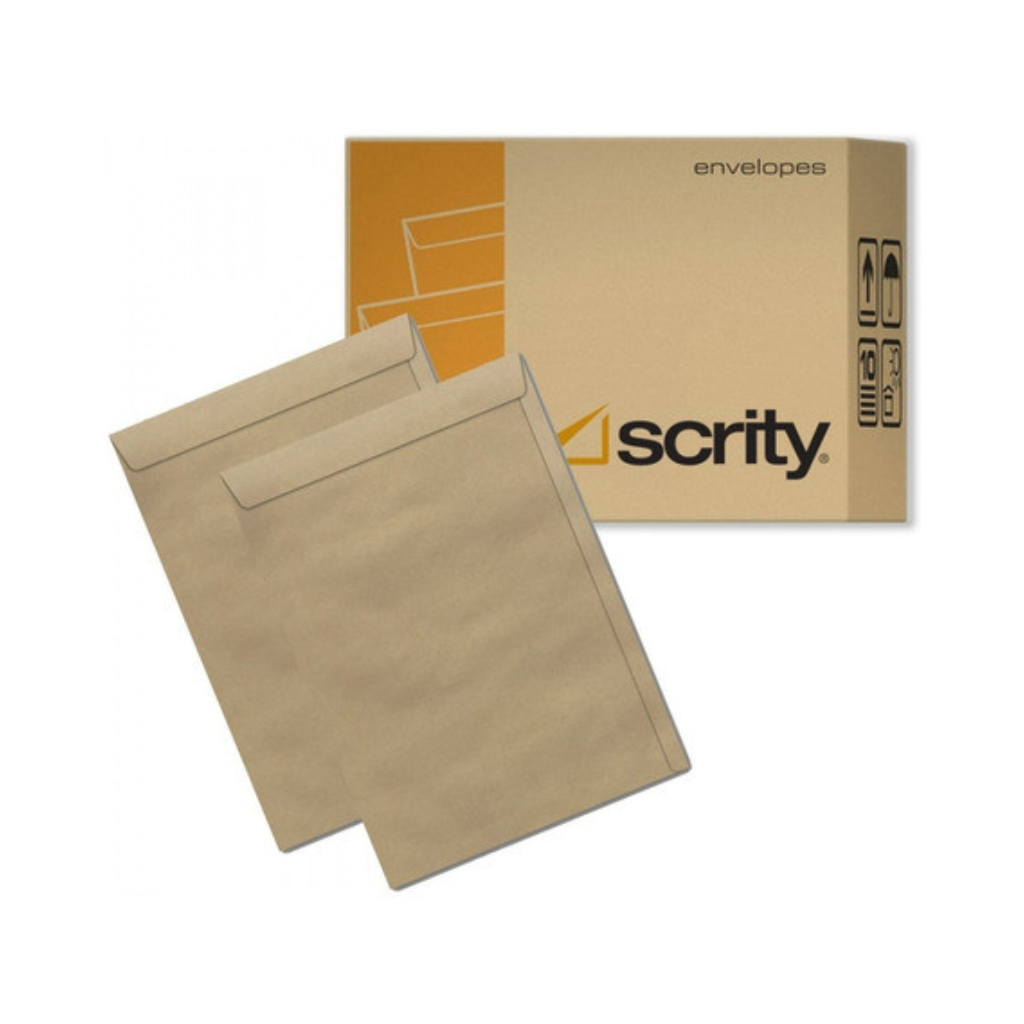 Kit 500 Unidades de Envelope 125x176 Kraft Kn 18
