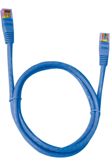 Patch Cord 0,5mt Cat6 Azul