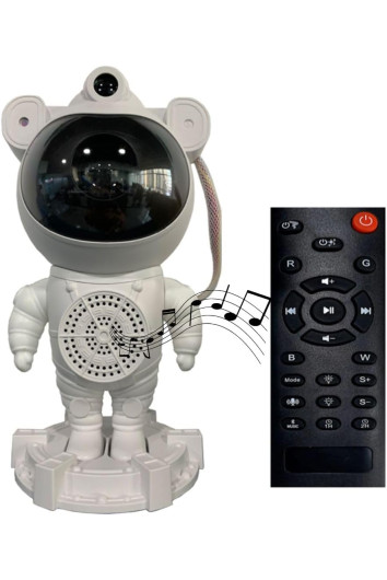 Projetor Astronalta Galaxia Bluetooth C/som Galaxia Estrelas Lua