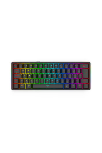 Teclado Gamer Usb Mecanico Akali Rgb Switch Brown