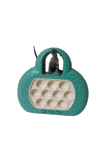 Mini Game Sensorial Anti Stress Pop It Eletronico Dinossauro