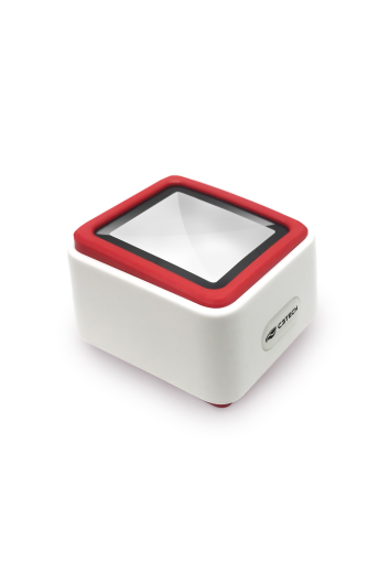 Leitor Cod de Barras Usb Lb-d100wh Laser de Mesa Branco