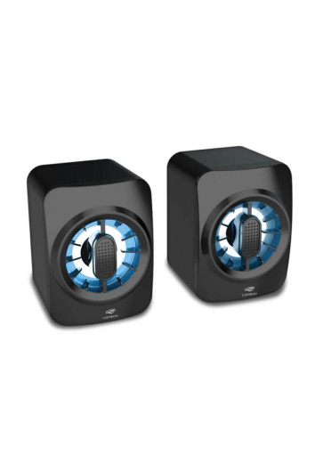 Caixa de Som Speaker Cube 3w Rms Led Sp-l50bk