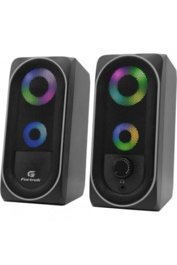 Caixa de Som Gamer Blackhawk Rgb 6w Fortrek