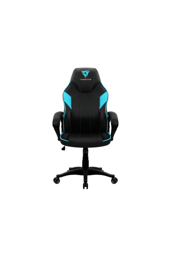 CADEIRA GAMER THUNDERX3 EC1 PRETO COM CIANO - 67997