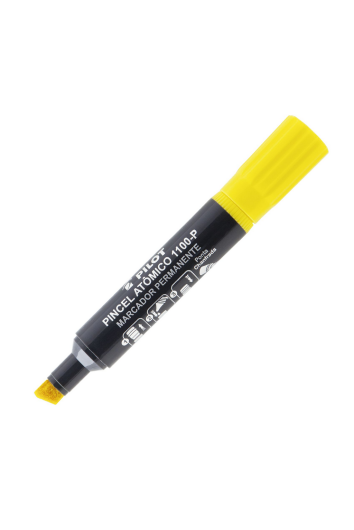 Pincel Atômico 1100 Amarelo Recarregável Pilot