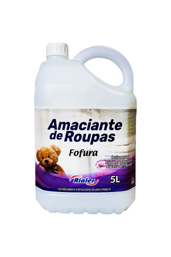 Amaciante de Roupas Fofura 5l Rialer