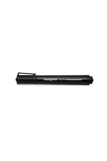 Marcador Permanente Preto Mark+ Maxprint