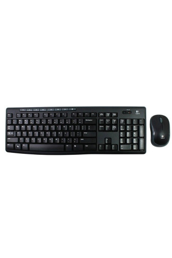 Kit Teclado e Mouse Usb S Fio Mk270