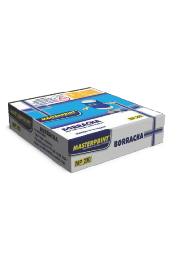 Borracha Branca com Capa Azul Mp200