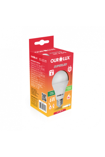 Lâmpada Led Ourolux Bulbo 6w 6500k