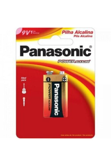 Bateria 9v Alcalina 36050-3 Panasonic