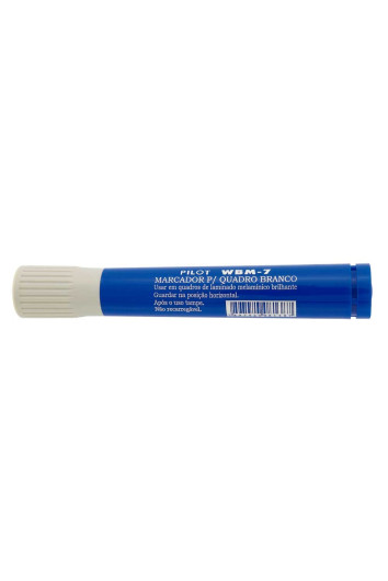 Pincel Quadro Branco Recarregável Azul Wbm-7