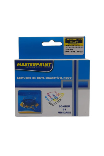 Cartucho Brother Lc103 Amarelo Similar - 224050008 - Masterprint