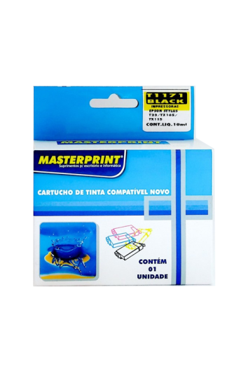 Cartucho Epson 117 Preto T1171 Similar - Masterprint