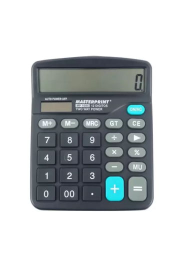 Calculadora 12 Dig. Mp 1086 Masterprint