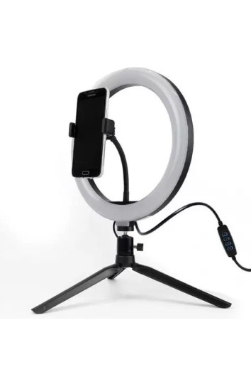 Ring Light Led 10 Usb 3 Cores C/ Tripe R10w12