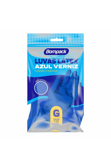 Luva Limpeza Verniz Silver Az Tam G Bompack 