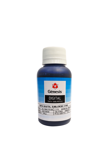 Tinta Sublimática Ciano 100ml Genesis